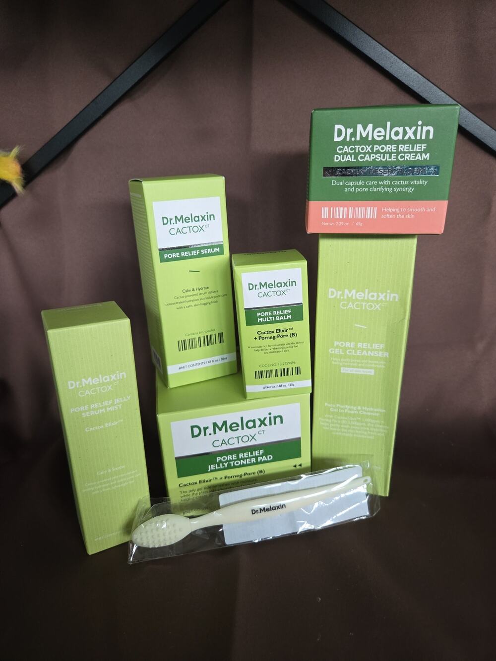 Dr. Melaxin CACTOX Pore Relief Skincare 6 Piece Lot NEW